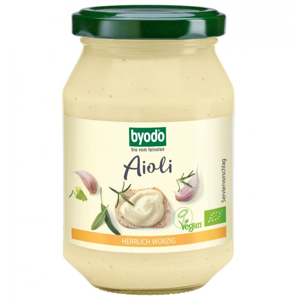 Aioli maioneza cu usturoi vegan bio