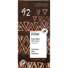 Ciocolata amaruie 92% cacao si zahar de cocos vegana