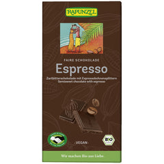 Ciocolata bio amaruie cu espresso si 51% cacao HIH