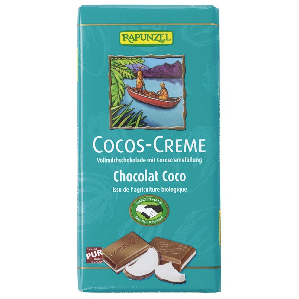 Ciocolata bio cu crema de cocos HIH