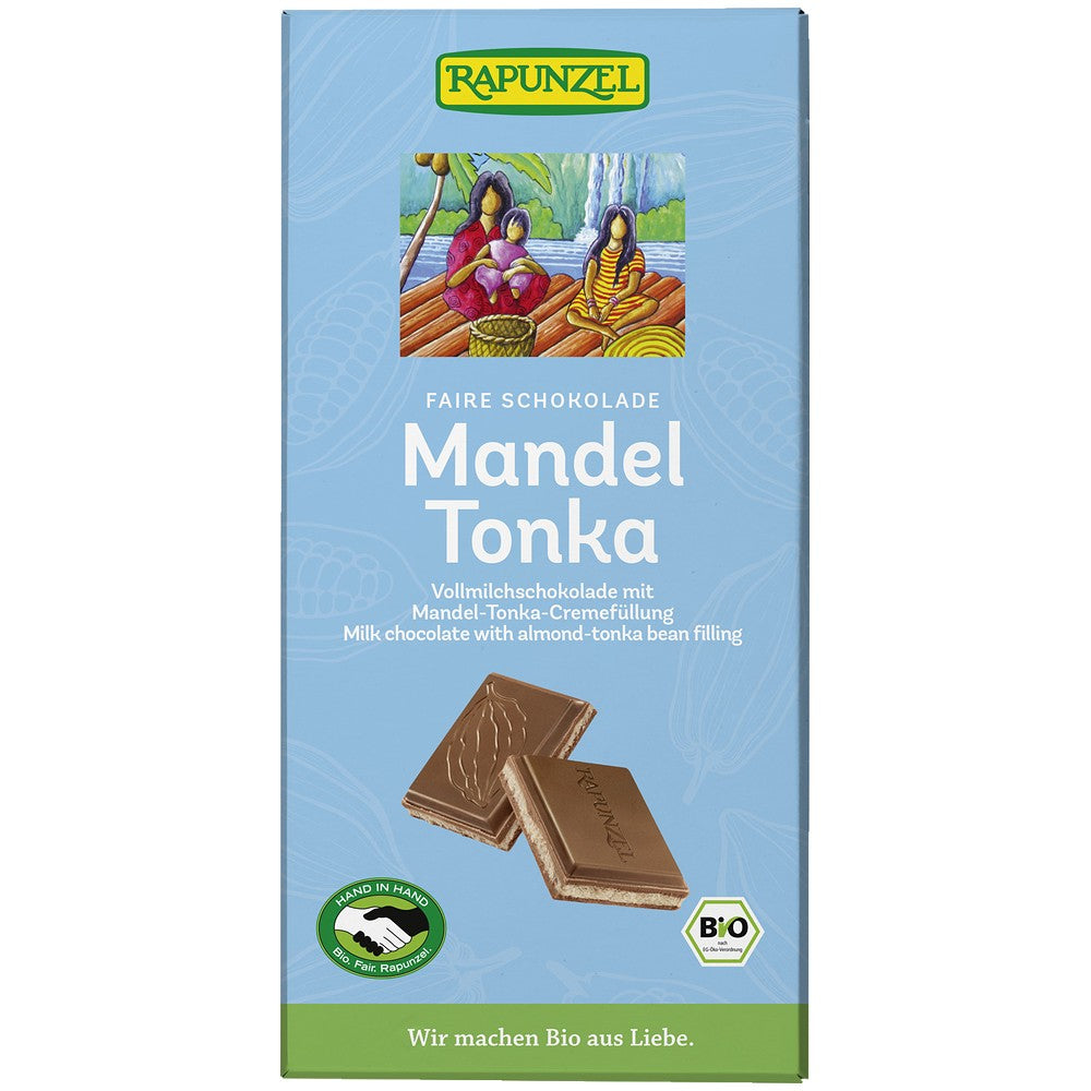 Ciocolata cu crema de migdale si tonka