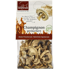 Ciuperci champignon bio deshidratate si afumate