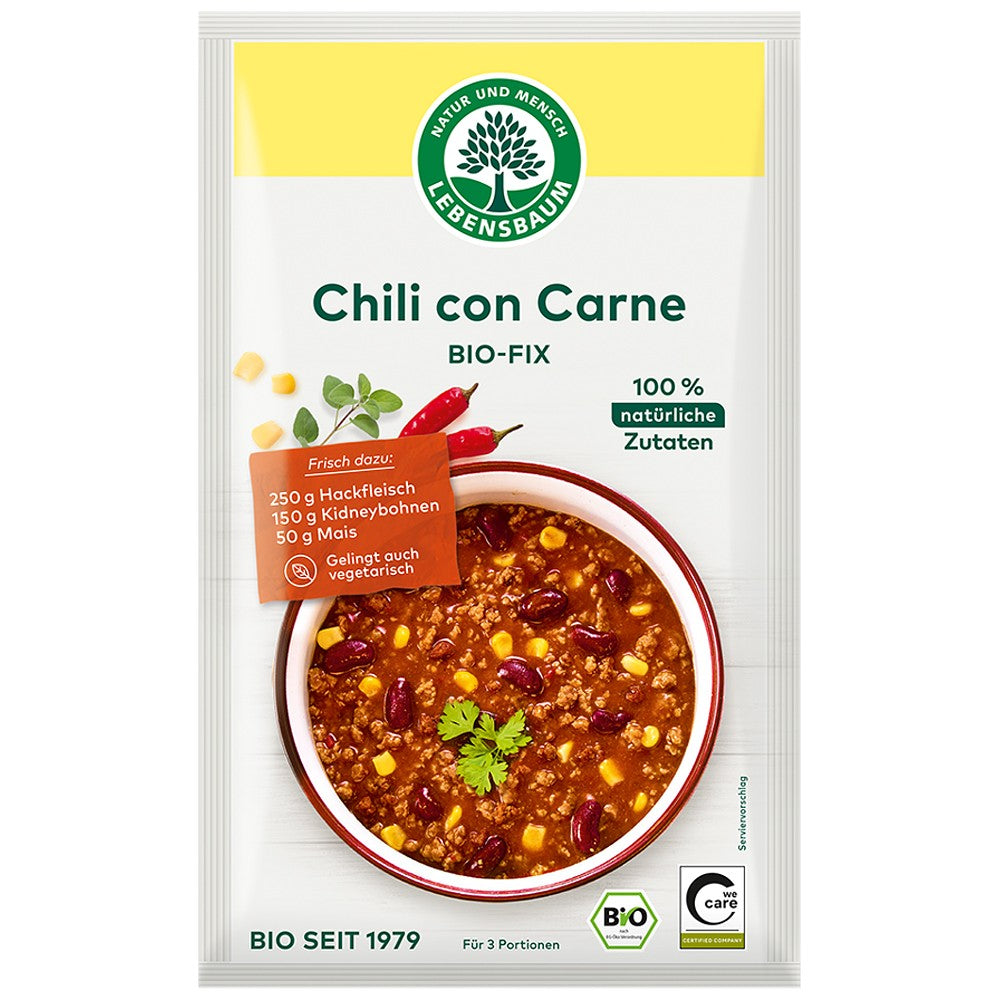 Condiment bio pentru Chili con Carne