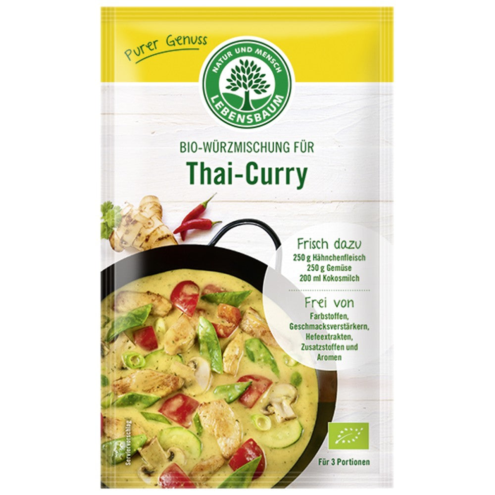 Condiment bio Thai-Curry