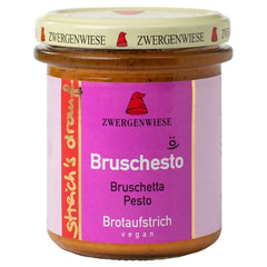 Crema tartinabila vegetala Bruschesto cu bruscheta si pesto