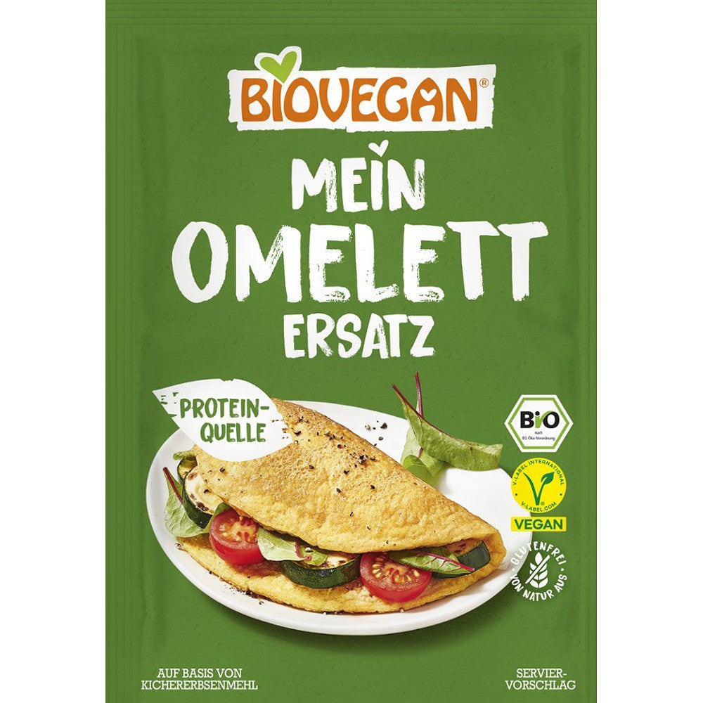 Inlocuitor vegan pentru omleta bio fara gluten