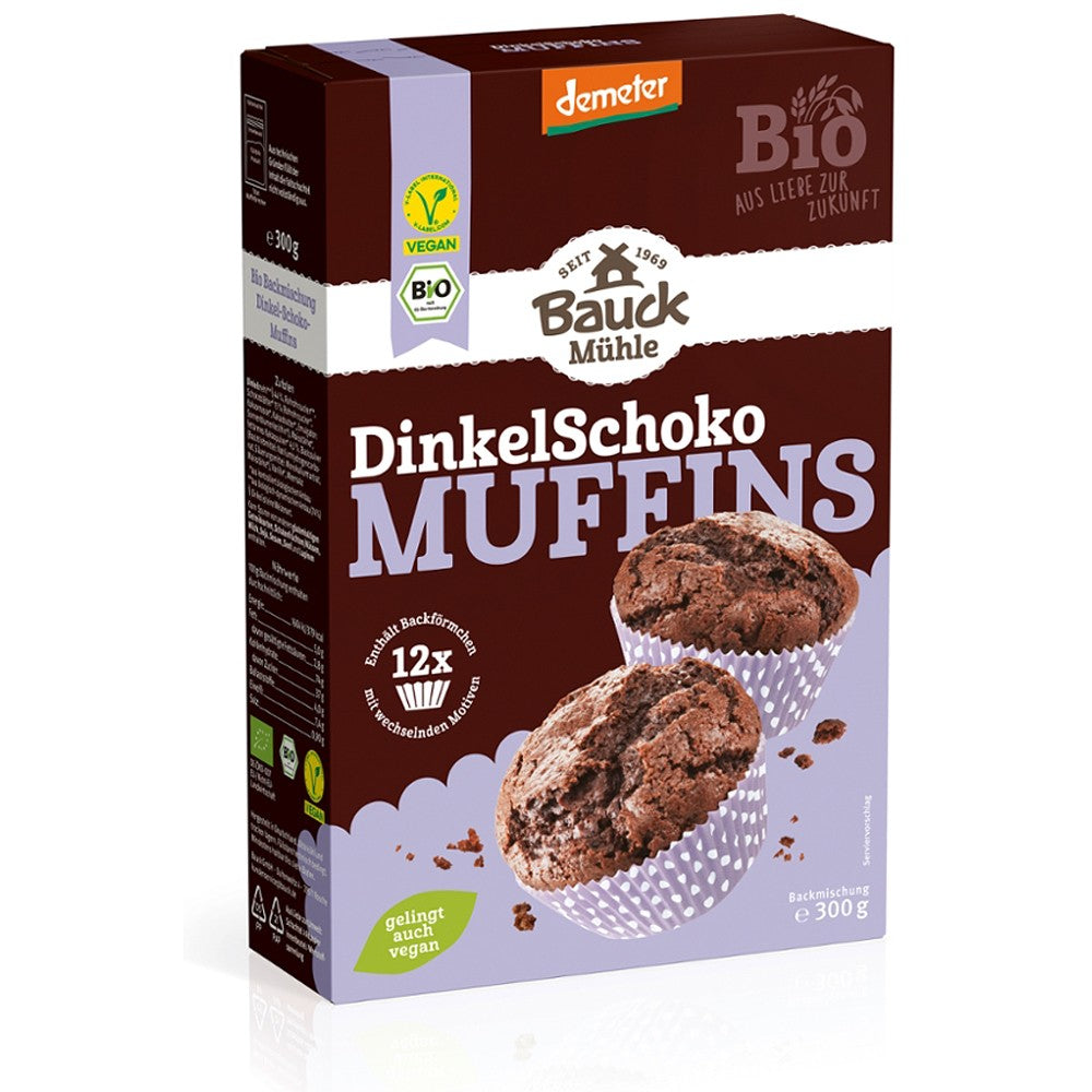 Mix din spelta pentru muffins cu ciocolata Demeter