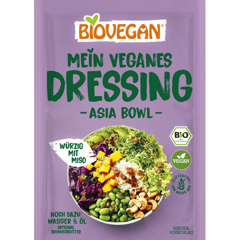 Mix dressing bio pentru salata Asia fara gluten vegan