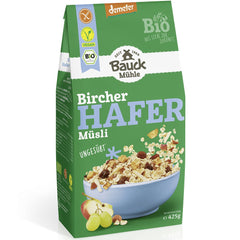 Musli bio Bircher fara gluten demeter