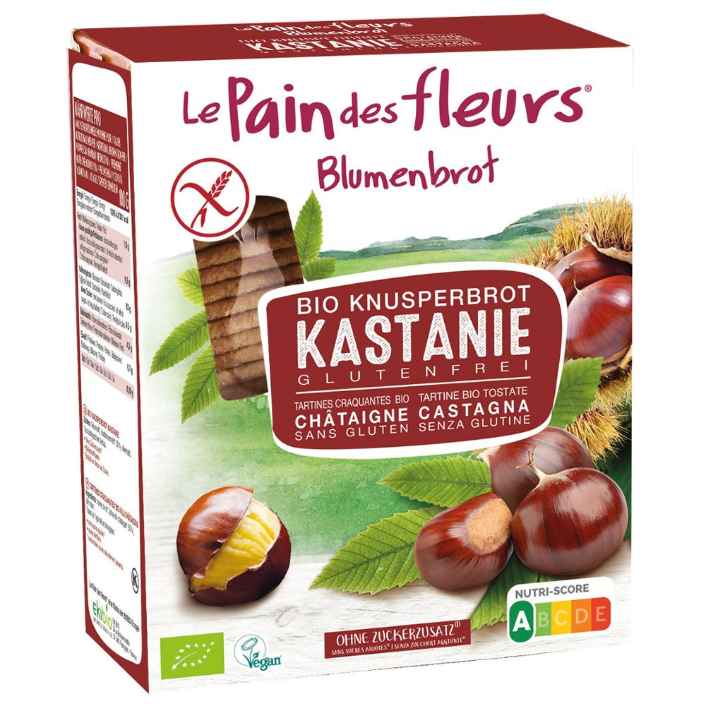 Paine bio cu castane fara gluten