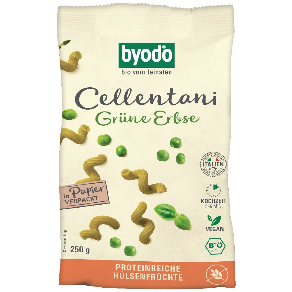 Paste bio din mazare verde fara gluten