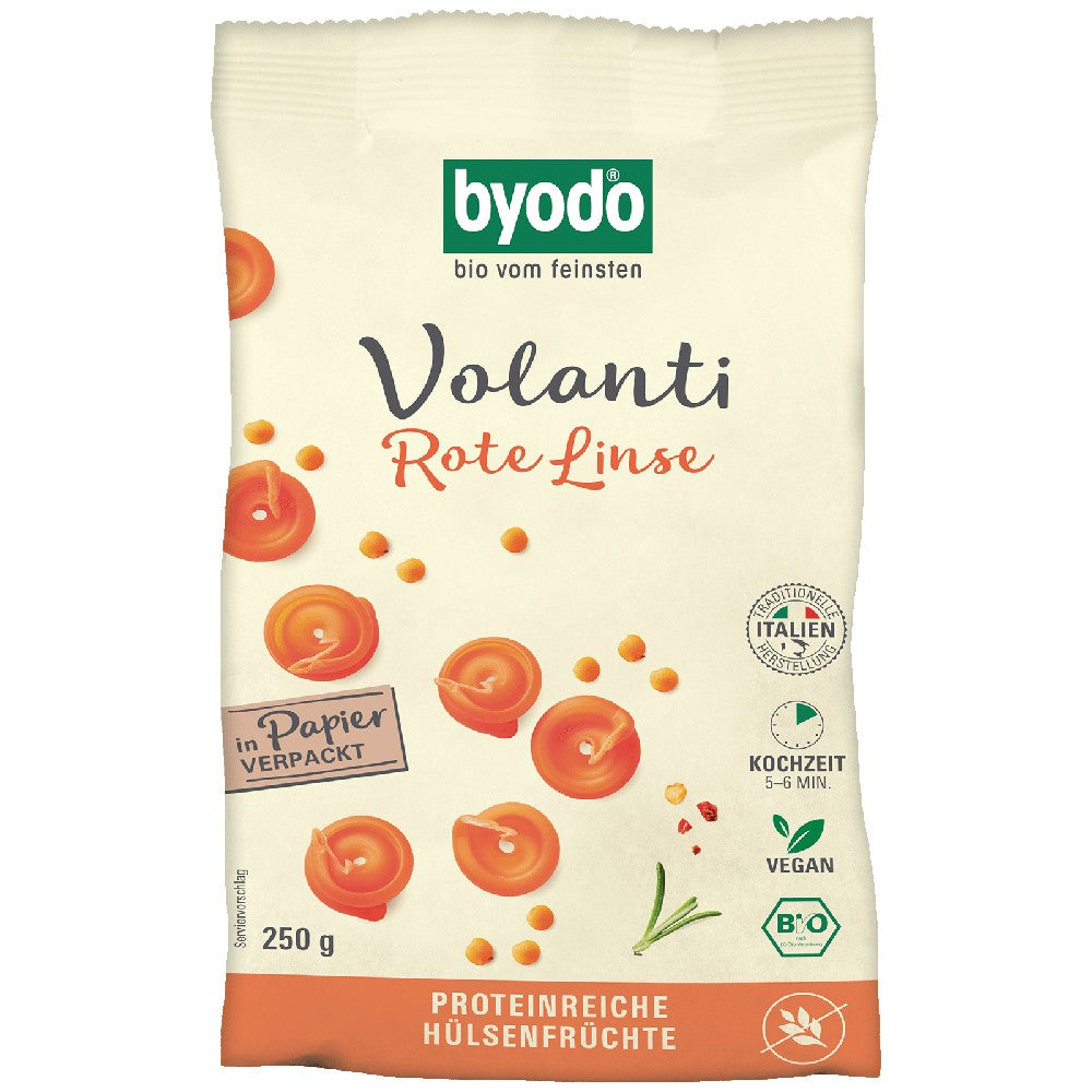 Paste volanti din linte rosie fara gluten