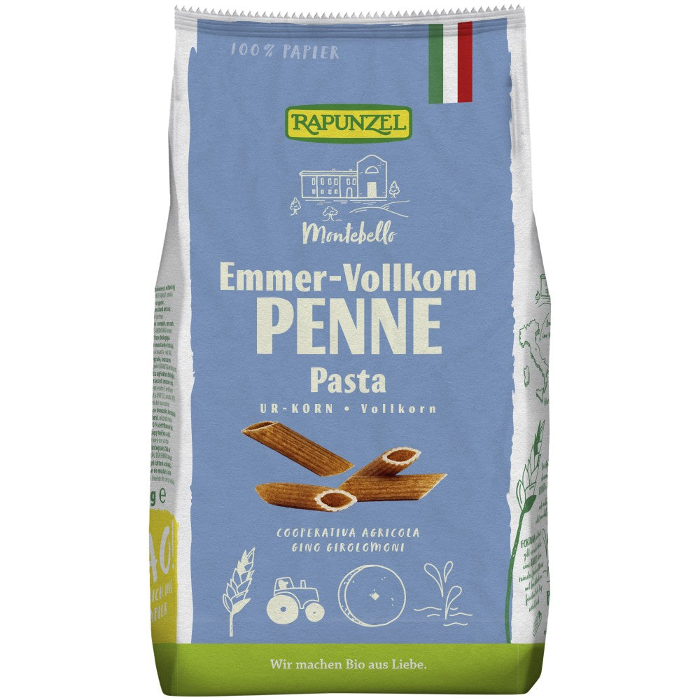 Penne emmer integrale ecologice