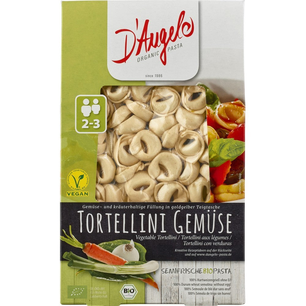 Tortellini cu umplutura de legume