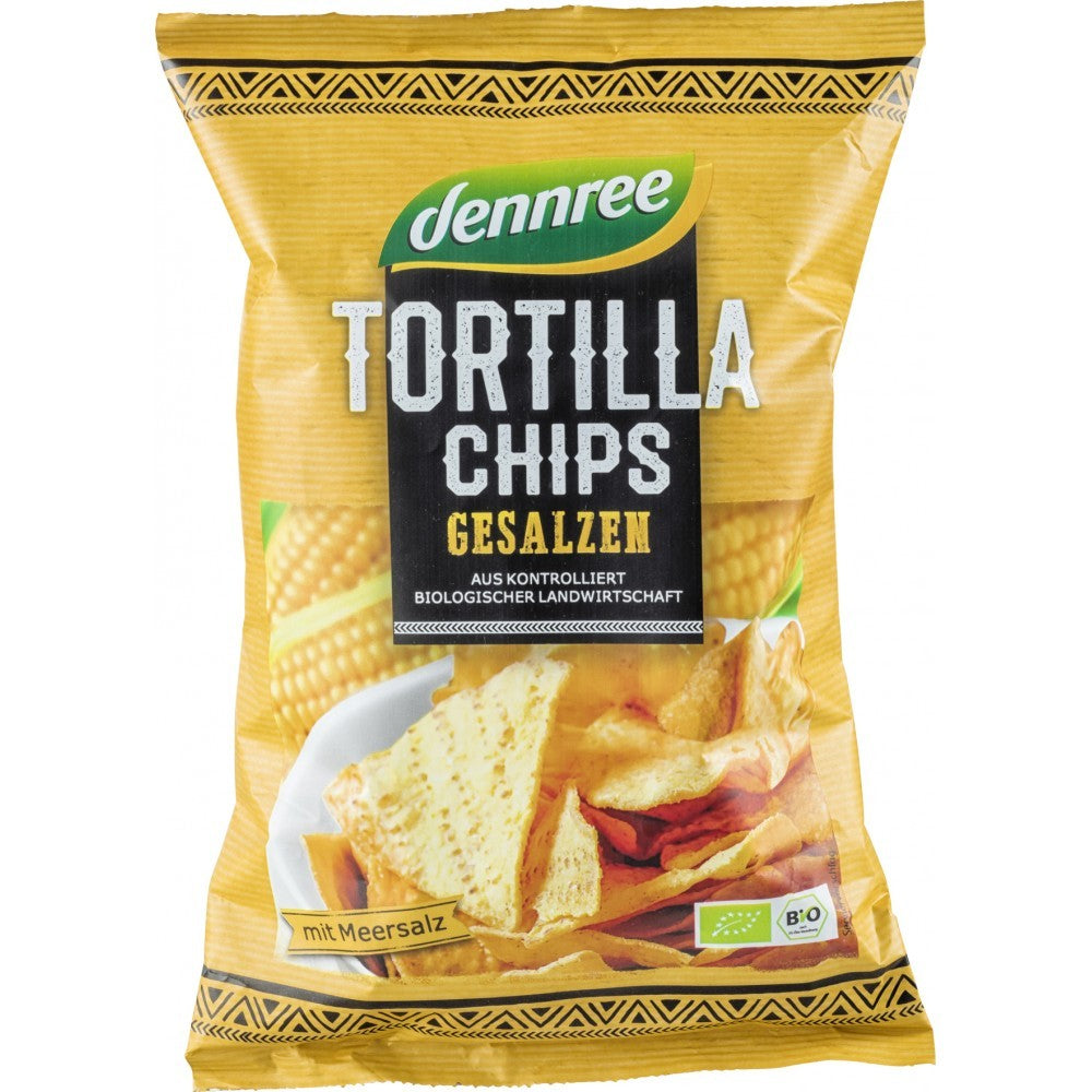 Tortilla chips cu sare eco